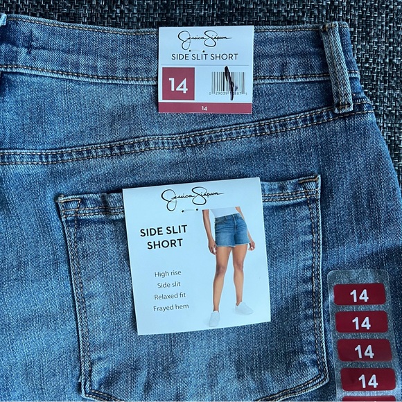 NWT Jessica Simpson Ladies Denim Short Size 14 - Picture 5 of 12